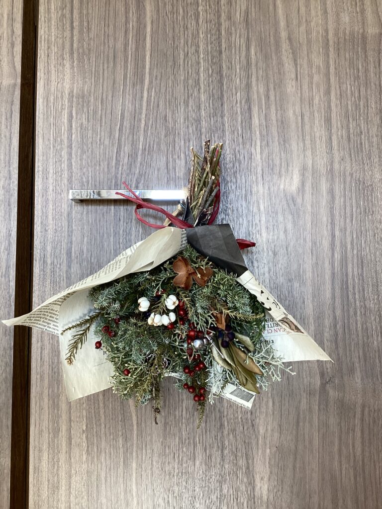 2025年クリスマスブーケ写真2枚目